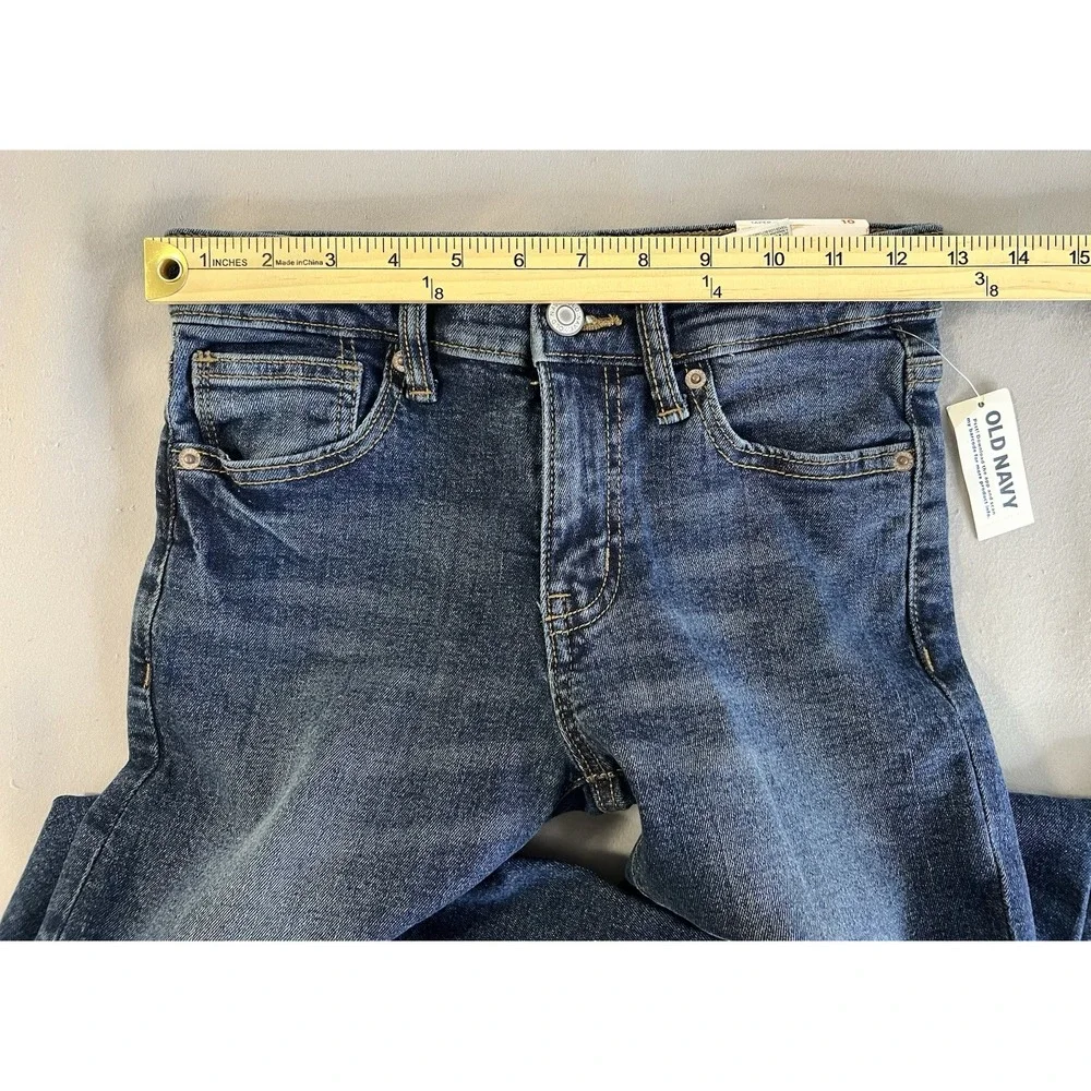 NWT Old Navy Boys  10 Blue Jeans Original‎ Taper Built In Flex High Rise